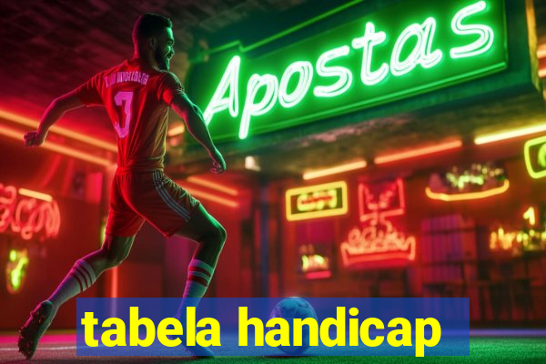 tabela handicap