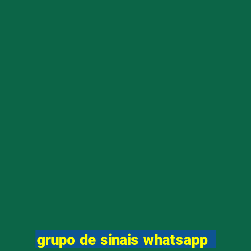 grupo de sinais whatsapp