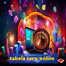 tabela taco online