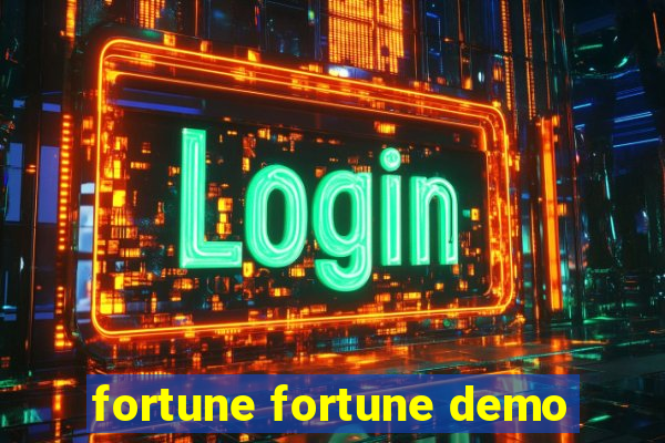 fortune fortune demo